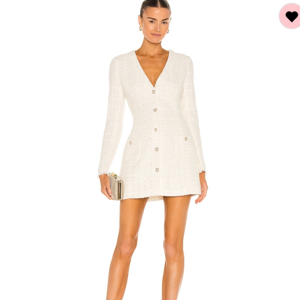 SAU LEE X REVOLVE Audrey dress in ivory